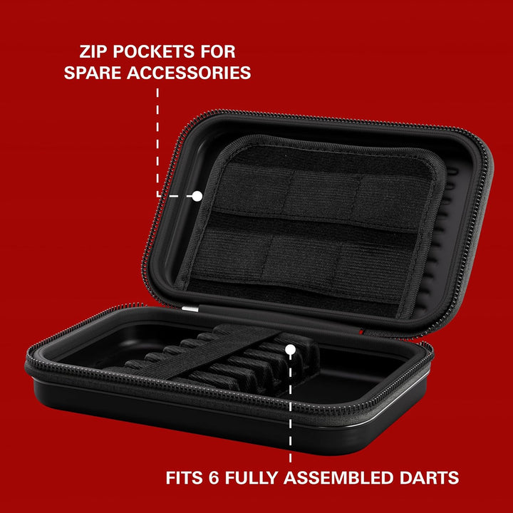 Target Darts Takoma XL Darts Case - Holds x 2 Satz Darts Brieftasche, Rot