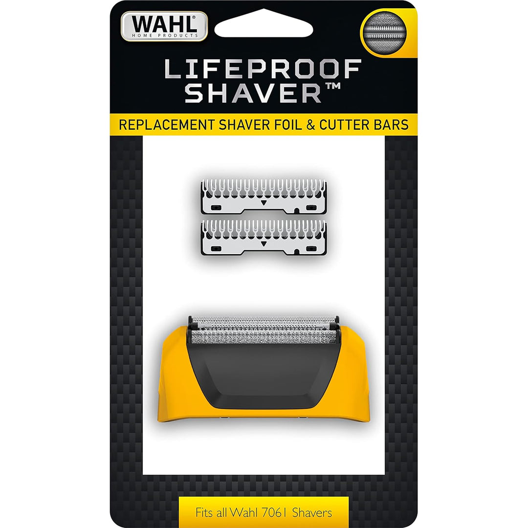 Wahl Lifeproof Rasierfolie und Cutter Ersatz, Glatter Scherkopf, Elektrorasierer Ersatzköpfe, Lifepr