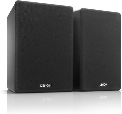 Denon SCN10 Lautsprecher, Zwei-Wege-HiFi-Lautsprecher für TV-Soundsystem, 2 x 65 W, kompatibel mit E