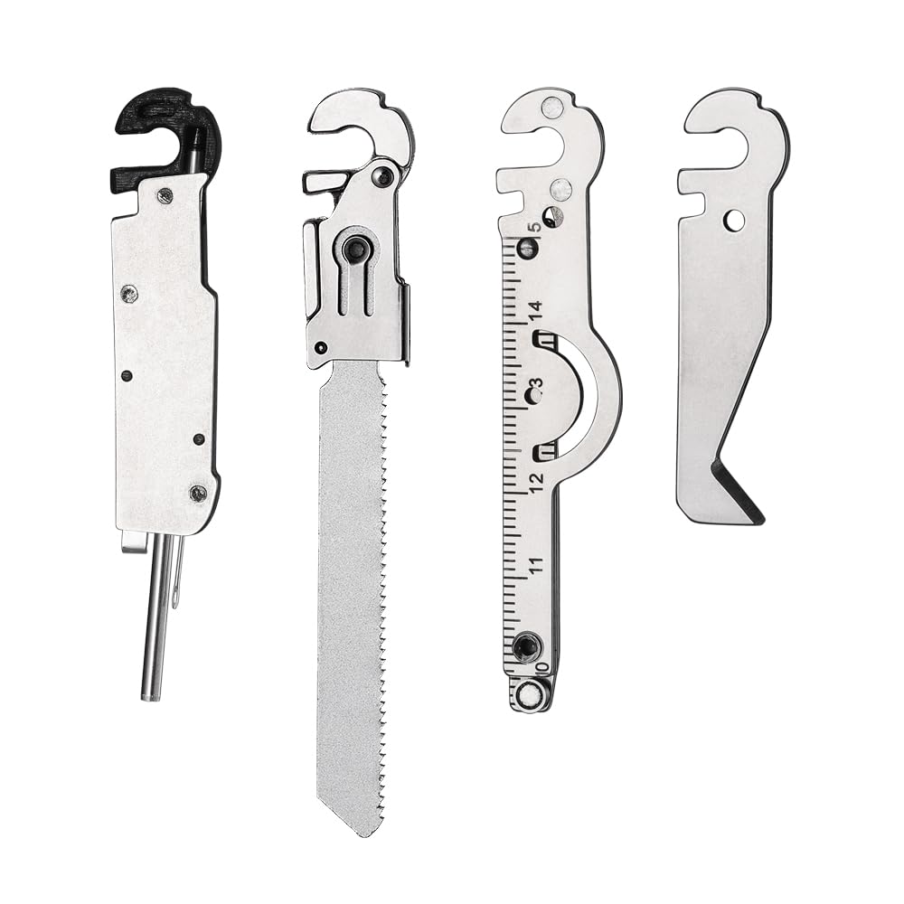 Roxon FT07 Bulid Your Own Multitool - FLEX Implements Tools Accessories Set (Schachtelschneider, Lin