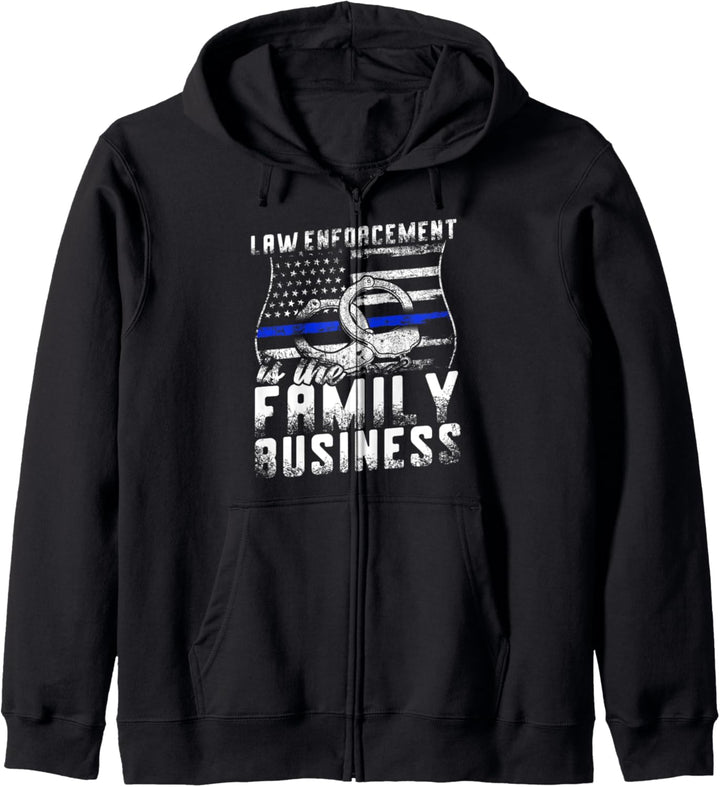 Law Enforcement Is The Family Business Kapuzenjacke