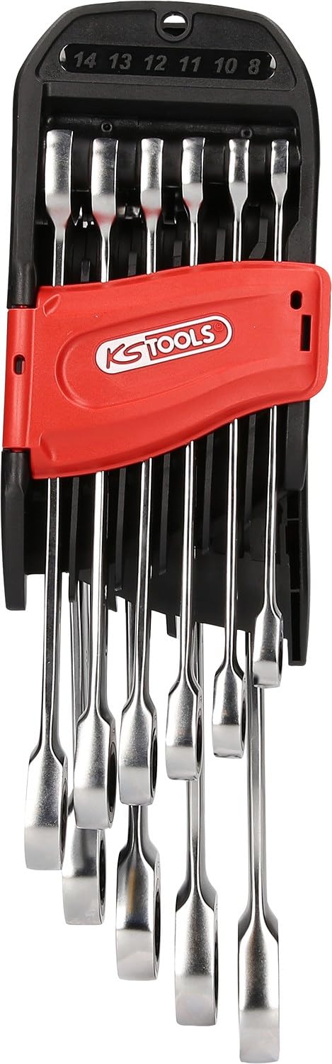 KS Tools 503.4250 GEARplus Ratschenringmaulschlüssel-Satz, 10-tlg.