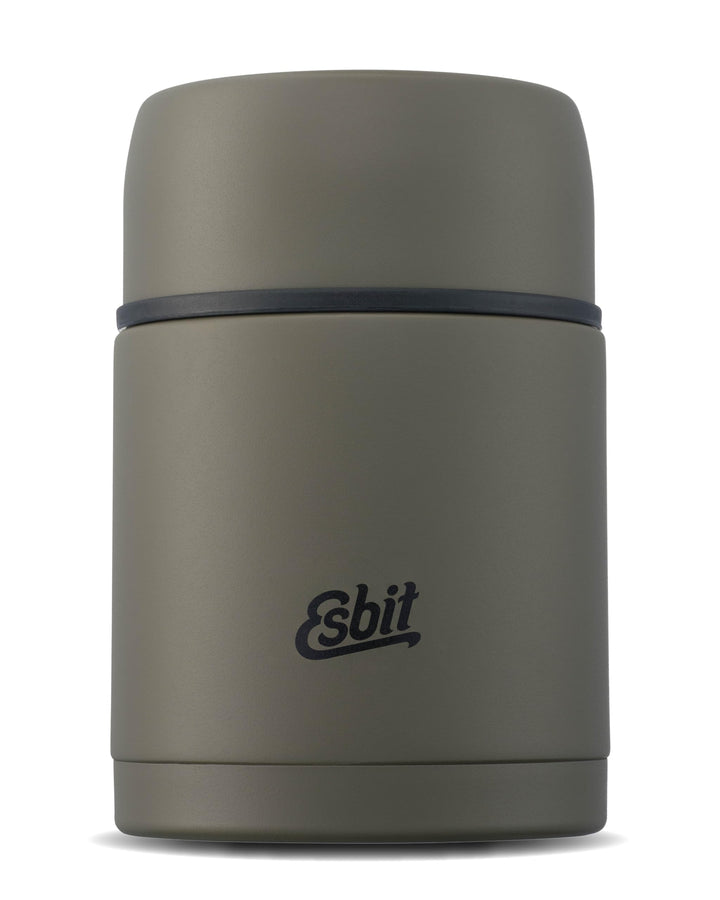 Esbit Thermobehälter Classic für Speisen - Warmhaltebehälter 750 ml in Olivgrün - aus Edelstahl für