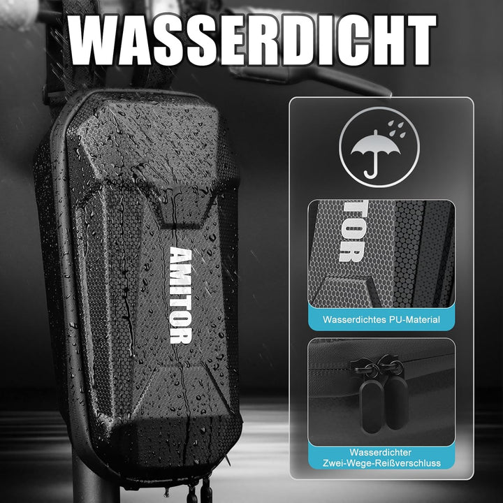 E Scooter Tasche 3L Wasserdicht Leicht mit Eva Hard Sell für Xiaomi Segway Ninebot Elektroroller, Gr
