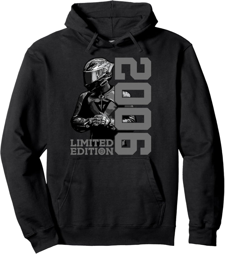 LIMITED EDITION 2006 BIKER MOTORRAD 18. GEBURTSTAG Pullover Hoodie