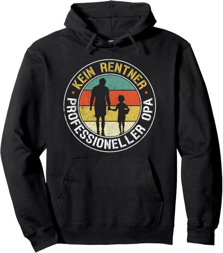 Lustiges Kein Rentner Sondern Opa Vintage Ruhestand Pullover Hoodie