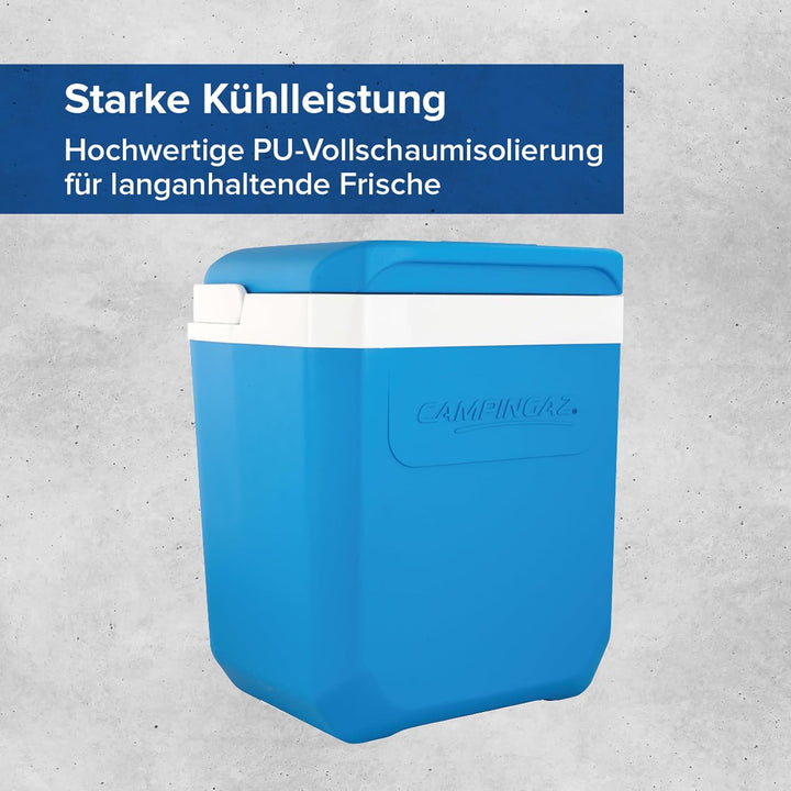 Campingaz Icetime Plus Kühlbox, Blau, 30 l 30 Liter Blau