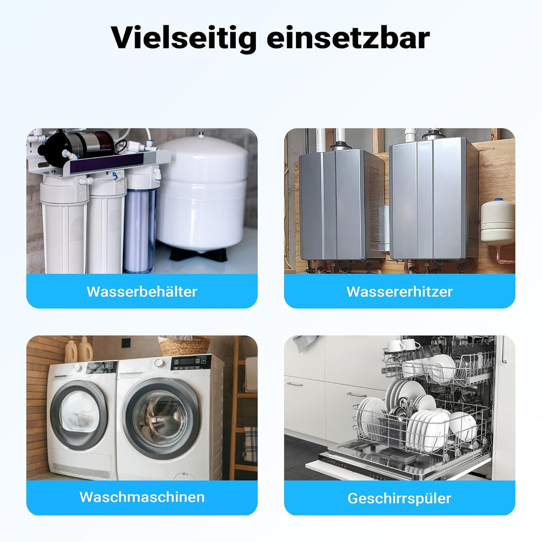 Naturewater Wasseraufbereitungsanlage 1000 l/h, Wasserfilter mit 6,5 l-Filterelement aus Aktivkohle,