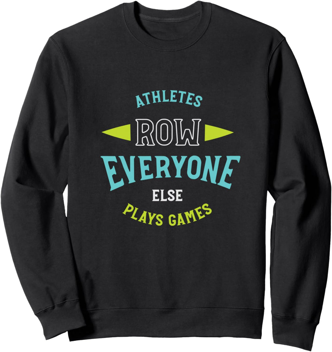Rudermannschaft Design, Ruderer Humor Sweatshirt