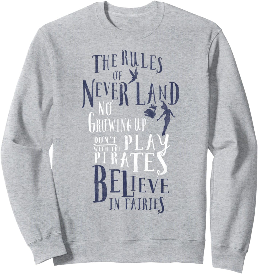 Disney Peter Pan The Rules Of Never Land Sweatshirt