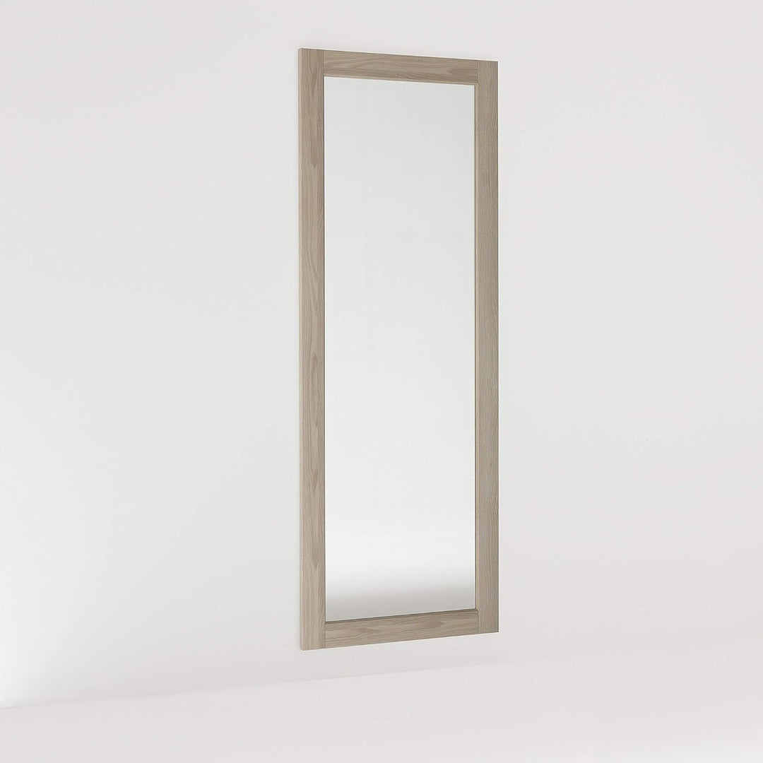 ARHome Bodenspiegel, 160 x 60 cm, Esche Creme, Wandspiegel, Made in Italy Creme Esche 160 x 60, Crem