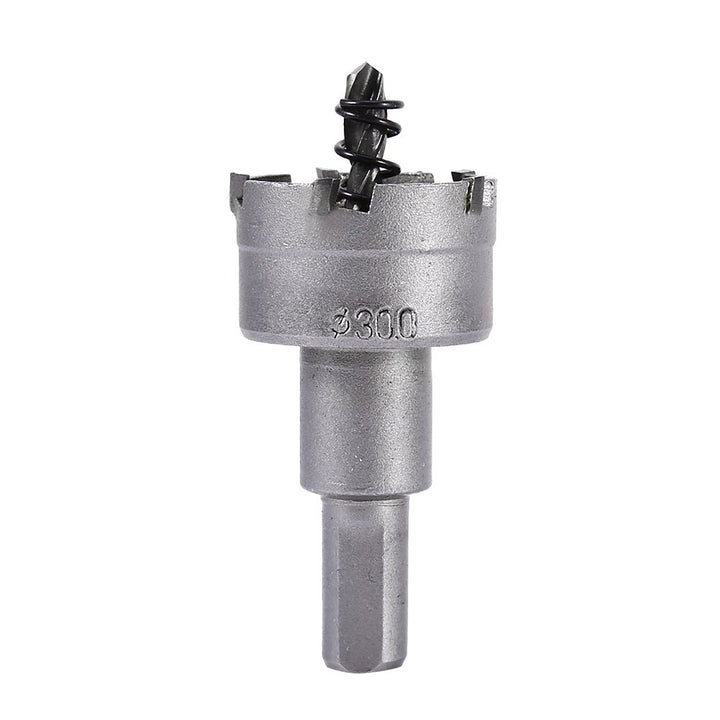 13 Stück Lochsäge Hartmetall Set, TCT Bohrer Lochsägen Set Edelstahl Bohrkrone Metall Dosenbohrer, f