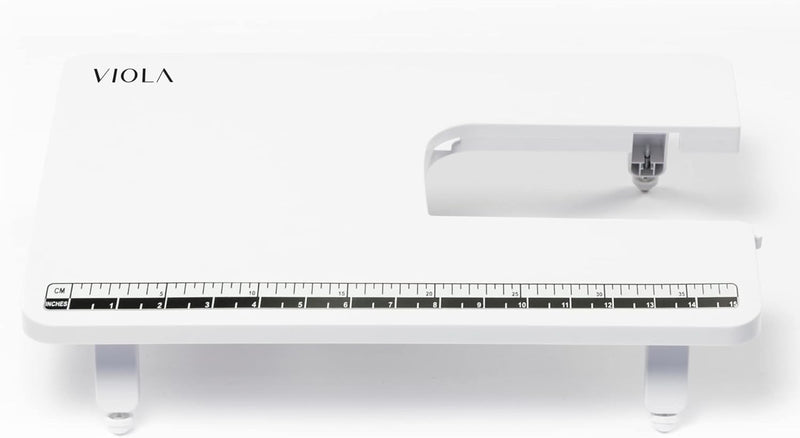Viola Atelier E215 Elektronische Nähmaschine mit Verlängerungstisch, extra genäht, inklusive CETL215