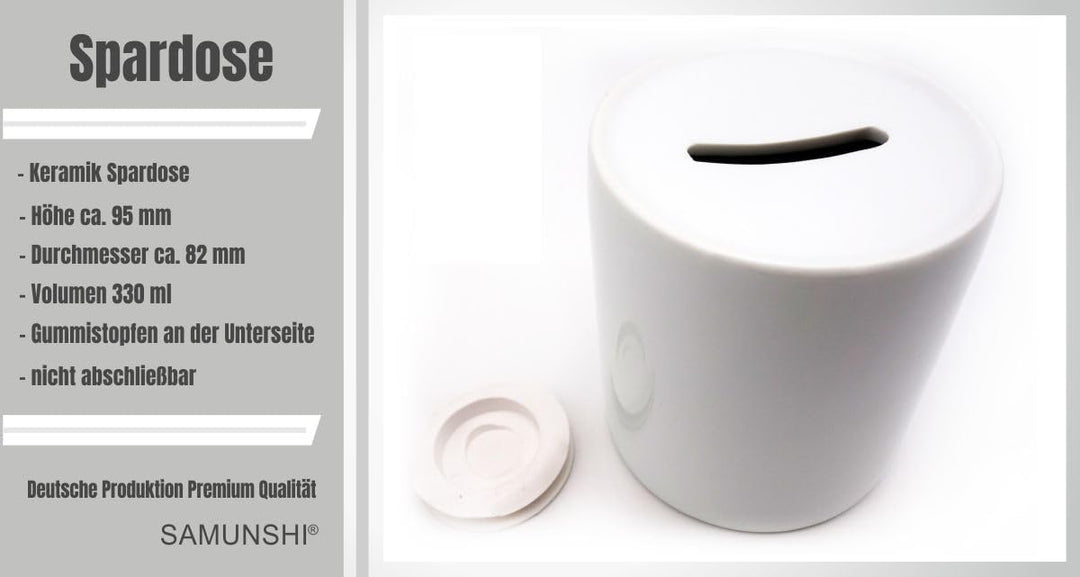 Samunshi® Kinder-Tasse mit einem grossen Einhorn als Motiv Bild Kaffeetasse Teetasse Becher Kakaotas