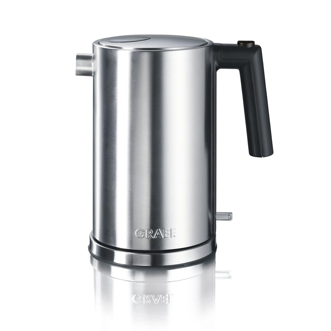 Graef WK600EU Wasserkocher, Rostfreier Stahl, 1.5 liters, Edelstahl, Mattiert