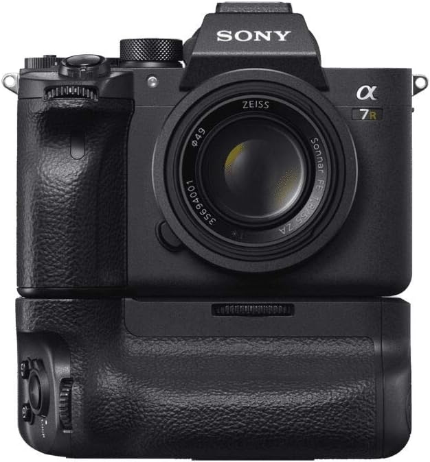 Sony VG-C4EM Funktionshandgriff (Nutzbar für ILCE-7RM4 mit Platz für 2 Z-Akkus) Single, Single