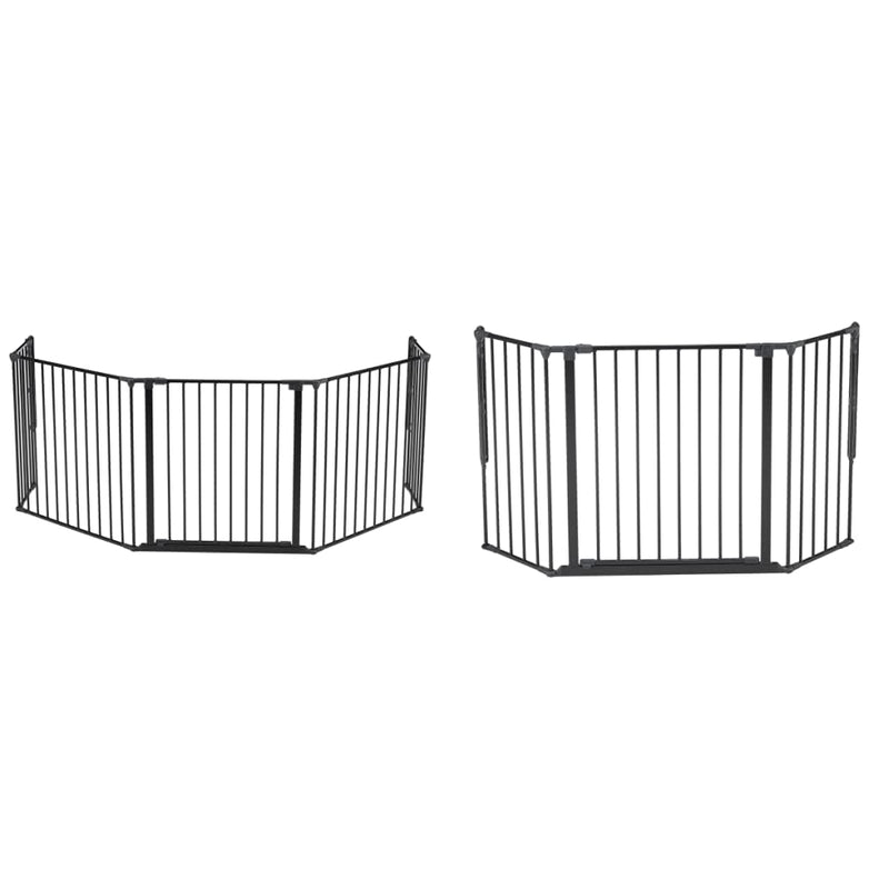 Baby Dan Konfigurationsgitter/Kaminschutzgitter Flex XL 90-278 cm, Anthrazit & Konfigurationsgitter