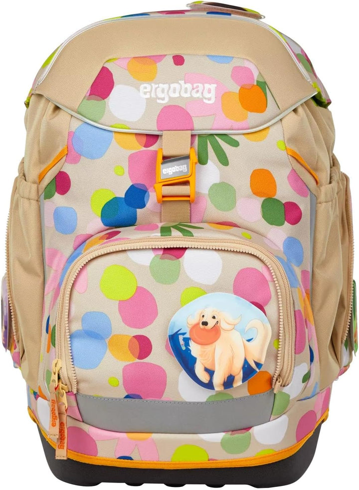 ergobag Pack Set ergonomischer Schulrucksack flexibel 6-teilig Set 1. Klasse Grundschule für Mädchen