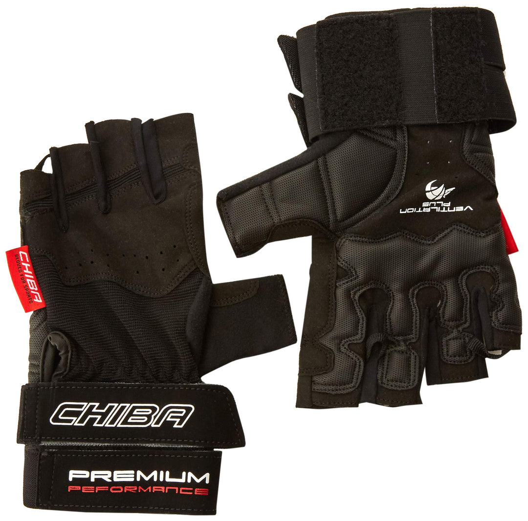 Chiba Erwachsene Handschuh Premium Wristguard M Schwarz, M Schwarz