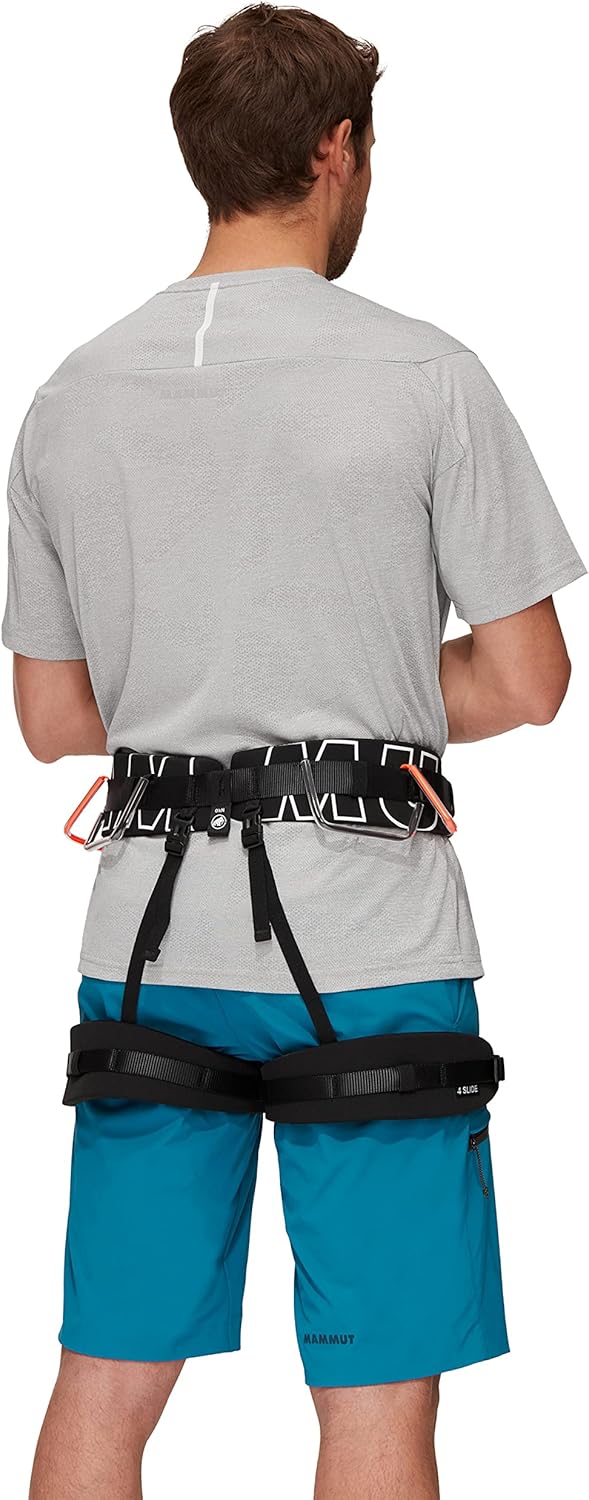 Mammut 4 Slide Gurtzeug XS-M Schwarz, XS-M Schwarz