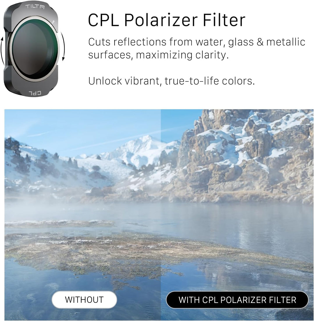 Tilta Pocket 3 Ultimate Filter Kit, 6er-Pack magnetische ND32/64/128, Black Mist 1/2, 1/4, Polarisat