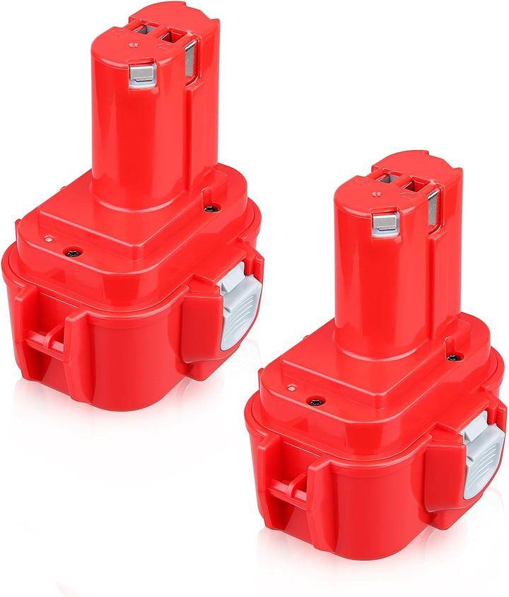 VANTTECH 2 Stück 9,6V 4,0Ah NI-MH Ersatz für Makita 9120 9122 9134 9135 9135A 9100A 9101A 9102 6261D
