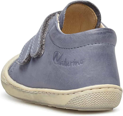 Naturino Cocoon VL-Lauflernschuhe aus Nappaleder mit Wollfutter, Himmlisch 25