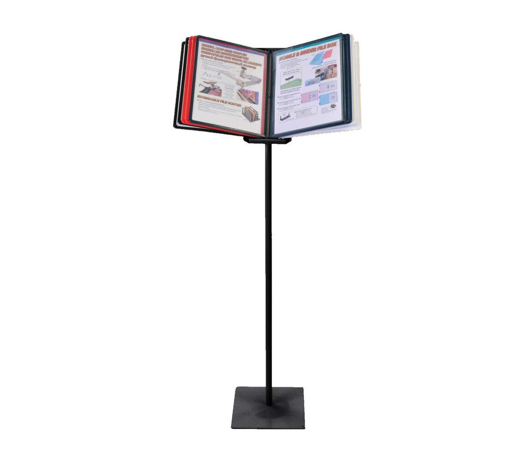 OfficeForce® Sichttafelständer mit Klapprahmen, Bodenständer (01128), Boden