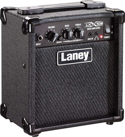 Laney LXB Series LX10B - Bass Guitar Combo Amp - 10W - 5 inch Woofer 10" Black, 10" Black