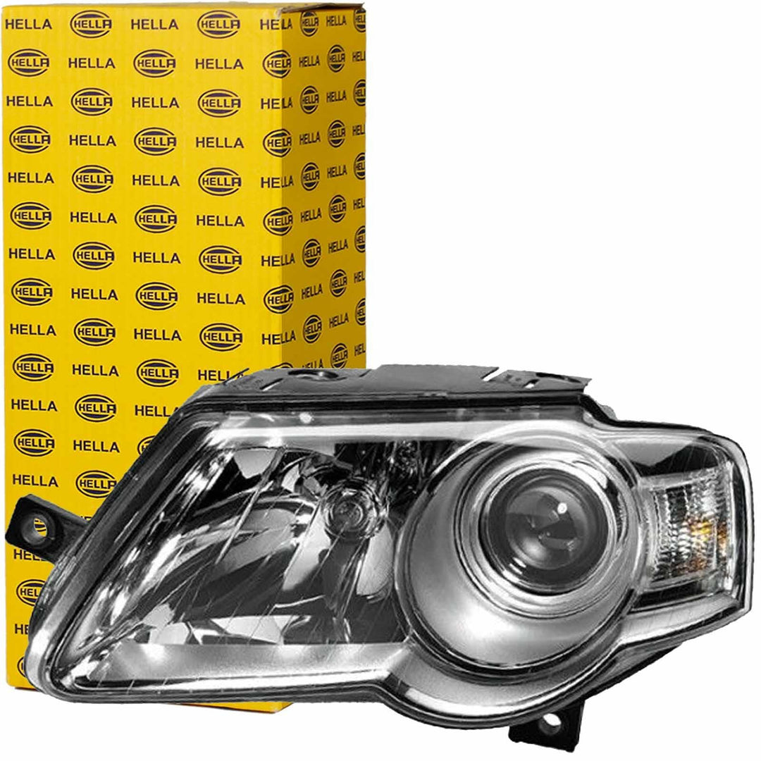 HELLA 1EL 247 014-011 DE/FF/Halogen-Hauptscheinwerfer - links - für u.a. VW Passat Variant (3C5) Lin