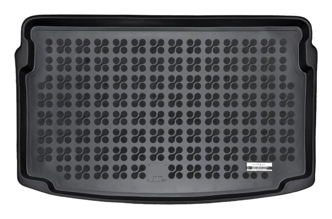 AZUGA Gummi Kofferraumwanne Premium Antirutsch passend für VW Polo (AW) ab 10/2017 (Variabler Boden