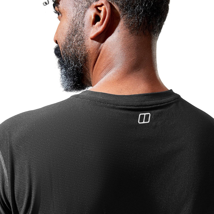 Berghaus Herren 24/7 Tech Basecrew Wicking T-Shirt L Schwarz/Schwarz, L Schwarz/Schwarz