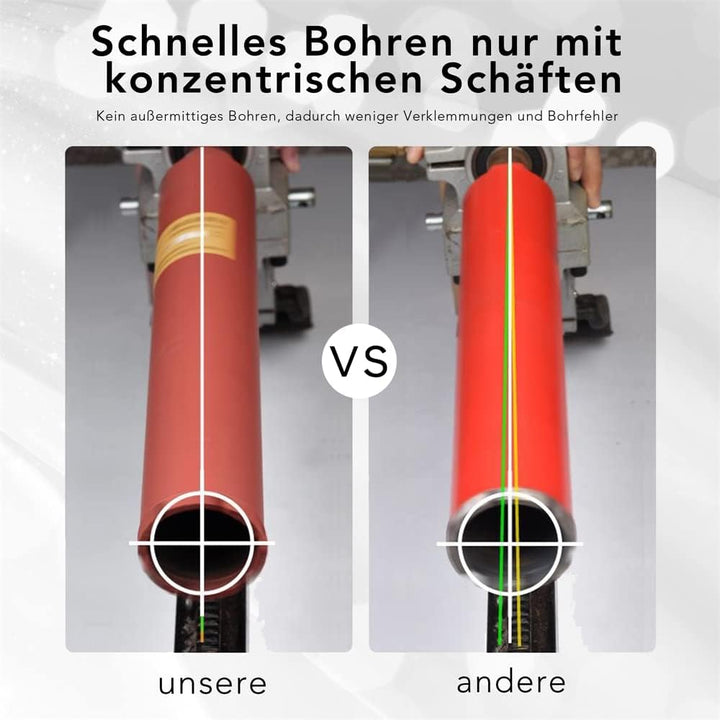Melko Diamantbohrkrone Kernbohrkrone Kernbohrer- Ø 26 mm Bohrkrone - Nutzlänge 400 mm - Lochbohrer f