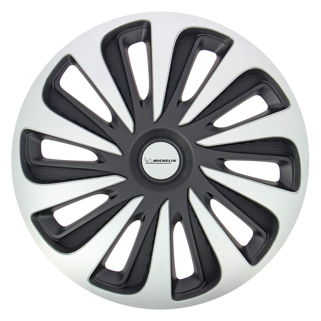 Michelin 009121 4 x Radzierblende Typ NVS 3D Schwarz Edition, 14 Zoll 14", 14"