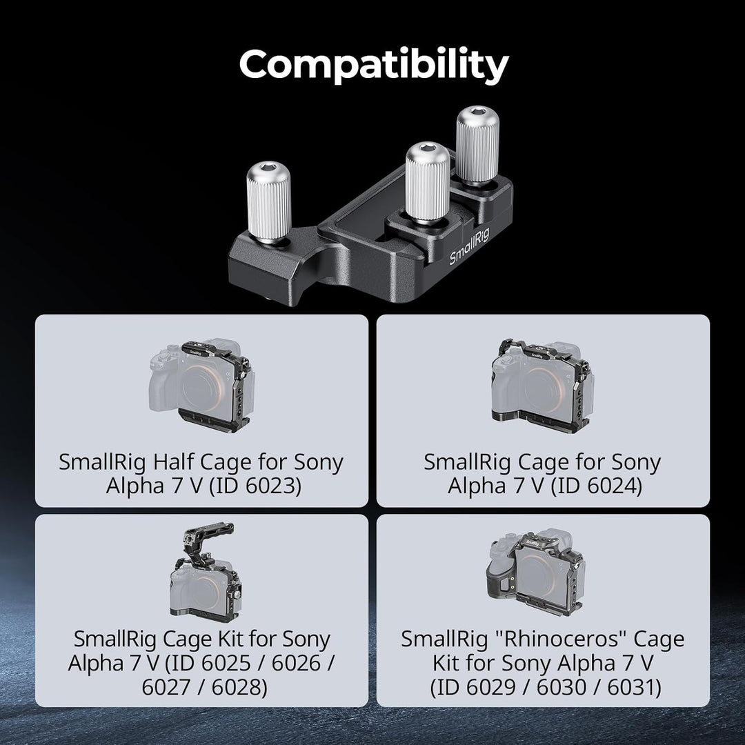 SMALLRIG Clamp for USB-C Cable for Sony Alpha 7 V Cages 6062