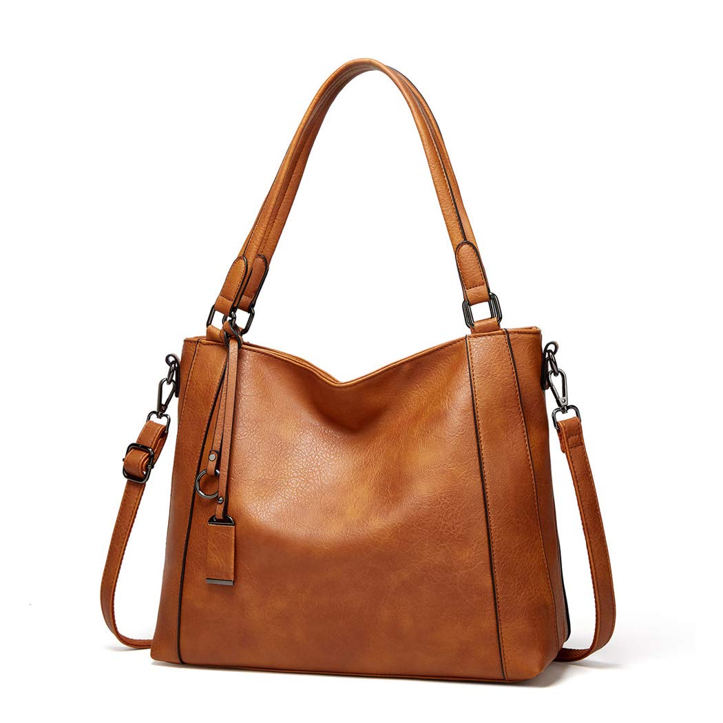 BUKESIYI Damen Tasche Handtasche Umhängetasche Schultertasche Frauen Kulturbeutel Weekender Klein PU