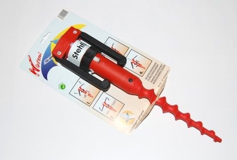 Reiseschirm-Ständer - Camping-Zeltheringe-Schraubheringe - STEHFIX BEFESTIGUNG - VERTRIEB HOLLY PROD
