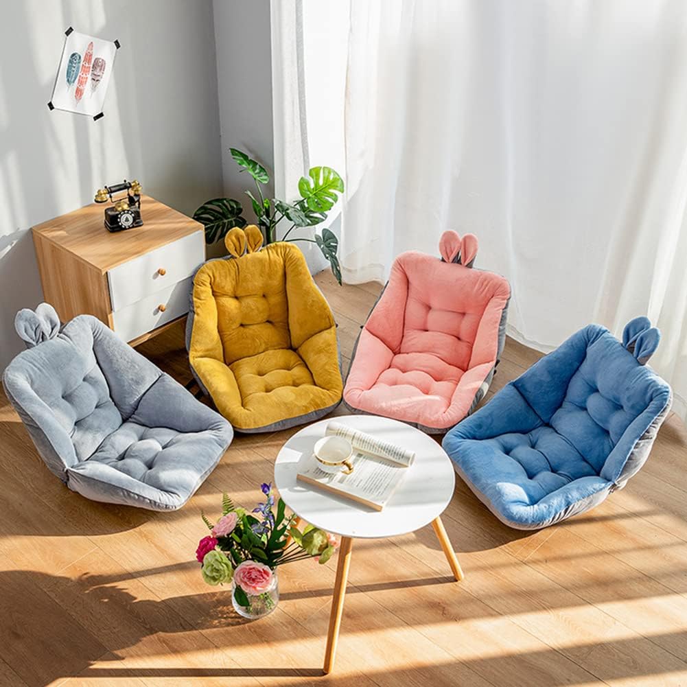 Verdickte Sitzkissen Kaninchenohren Lazy Sofa Stuhlkissen, Orthopädisches Sitzkissen für Bürostühle