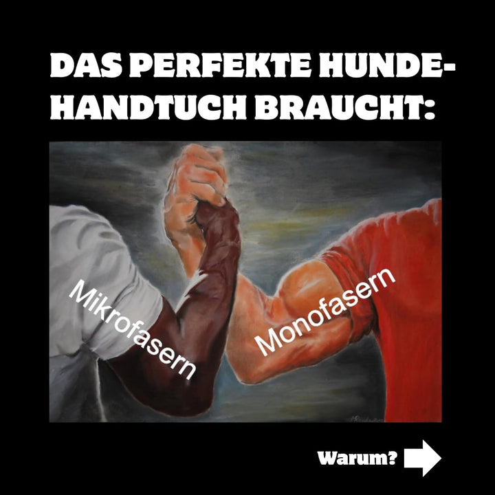 MASCOT's (g) raustes Hundehandtuch | extra rau | extra Schmutz entfernend | extra saugfähig | schnel