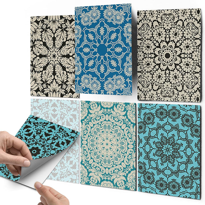 CREATISTO Mosaik Klebefliesen Stickerfliesen Fliesenfolie - Klebe Folie für Wandfliesen I Klebeflies