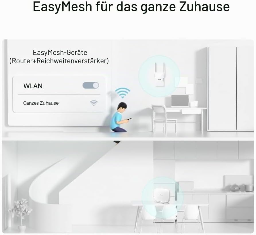 TP-Link Archer MR505 LTE Router, 4G+ Router unterstützt SIM Karten, 4G+ Cat6 bis zu 300Mbps, WLAN Du