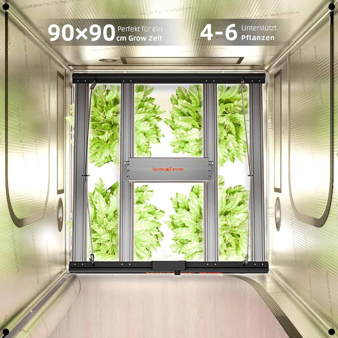 Spider Farmer Neuer 5L Luftbefeuchter und G3000 Growzelt Komplettset
