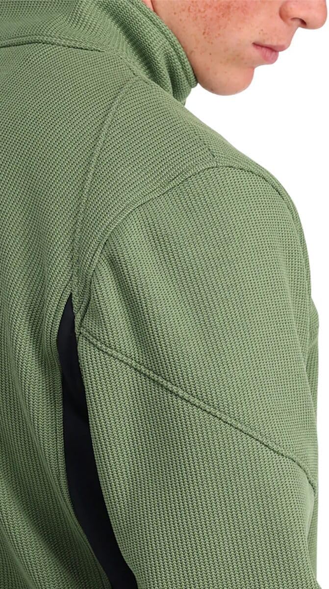 Spyder Herren Bandit Hybrid Full Zip Jacket Fleecejacke (1er Pack) XXL Pine, XXL Pine