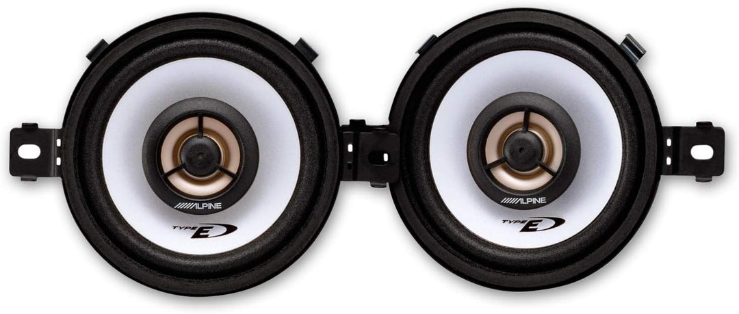 Alpine SXE-0825S 9 cm (3,5 Zoll) 2-Wege Koaxiallautsprecher &amp; JVC CS-J420X 10 cm 2-Wege-Koaxial-Laut