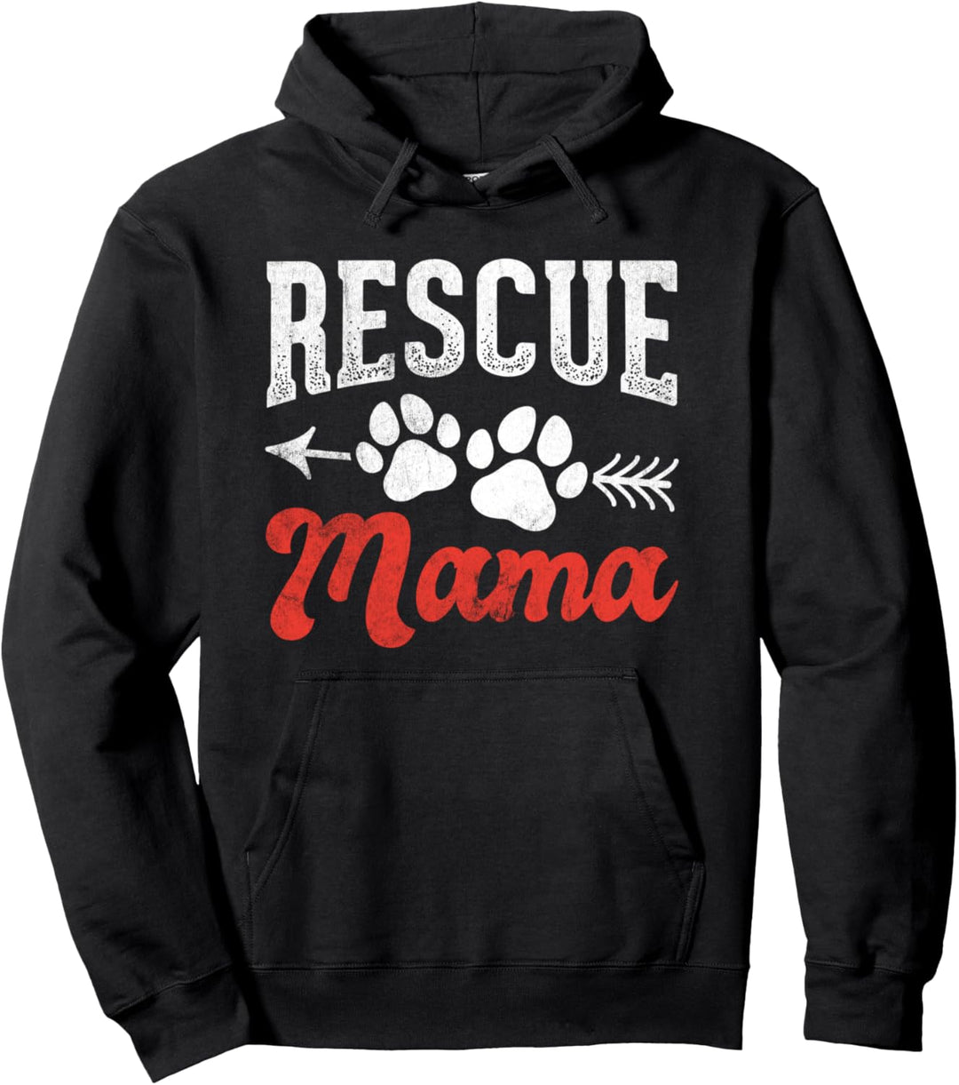 Rescue Mama Hunde Mutter Haustier Tierheim Hunde Pullover Hoodie