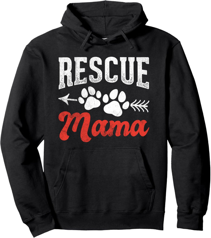 Rescue Mama Hunde Mutter Haustier Tierheim Hunde Pullover Hoodie