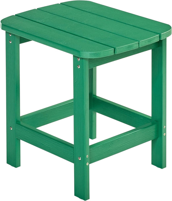 NEG Design Adirondack Tisch Marcy Beistelltisch täuschend echte Holzoptik, wetterfest, UV- und farbb