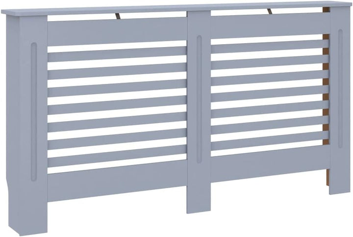 puraday Wohnzimmer Heizkörperabdeckung 152x19x81.5 cm MDF Heizkörper Verkleidung Abdeckung Dekorativ