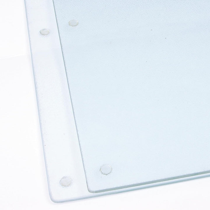 Jocca 6411 Abdeckung Set FÜR GLASKERAMIKPLATTEN (2 Stück), Kristall, traslucida, 2, Traslucida