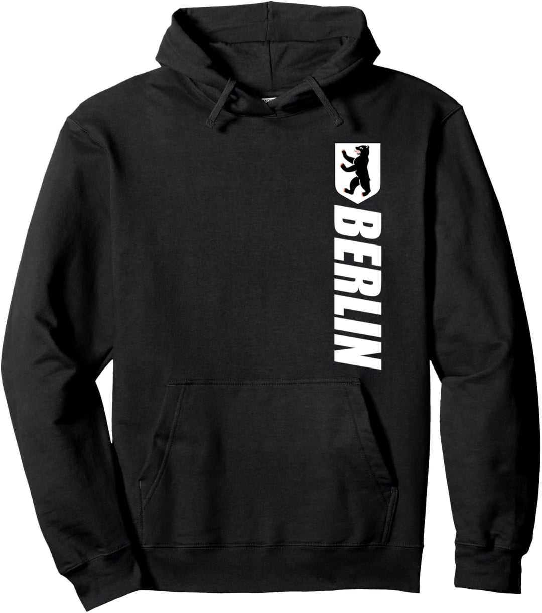 City Of Berlin Germany Souvenirs Retro Berliner Schwarzbär Pullover Hoodie